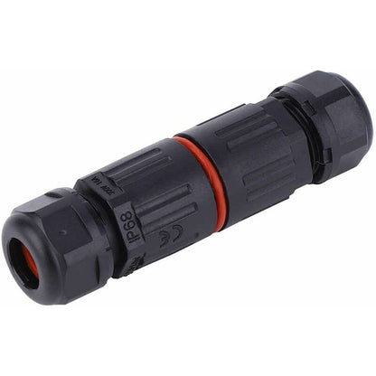 Whpps 10 pcs Ip68 Waterproof Straight Connector Junction Box Electrical Wire Cable 3 Pin Outdoor Connector Plug Socket - Image 4