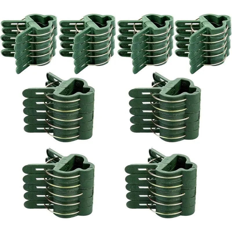 Garden For Tomatoes, 40 pcs Plant Clips Climbing Plants Reusable Climbing Plant Support For Greenhouse Gardening