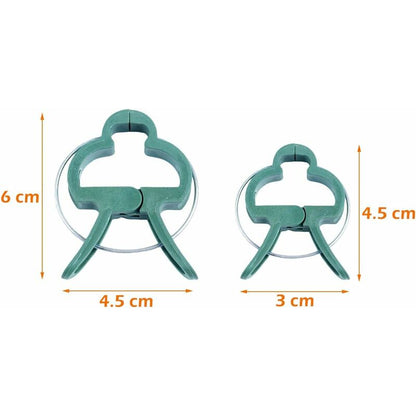 Garden For Tomatoes, 40 pcs Plant Clips Climbing Plants Reusable Climbing Plant Support For Greenhouse Gardening - Image 2