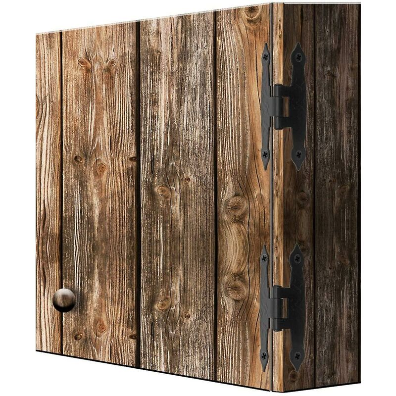 6 pcs Antique Metal Hinges For Cabinets, Cupboard Doors, Chests, Crates Retro Country House Style 65 X 34Mm - Image 4