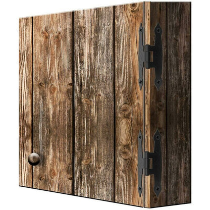 6 pcs Antique Metal Hinges For Cabinets, Cupboard Doors, Chests, Crates Retro Country House Style 65 X 34Mm - Image 4