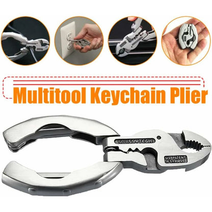 Mini Multifunctional Tool 9 In 1 Multitool Keychain Screwdriver Pocket Tools - Image 3