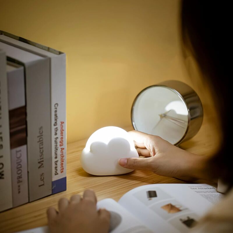 Children'S Night Light Cloud Lamp Maternity Bedside Lamp Rechargeable Baby ROom Newborn Girl Gift - Image 3
