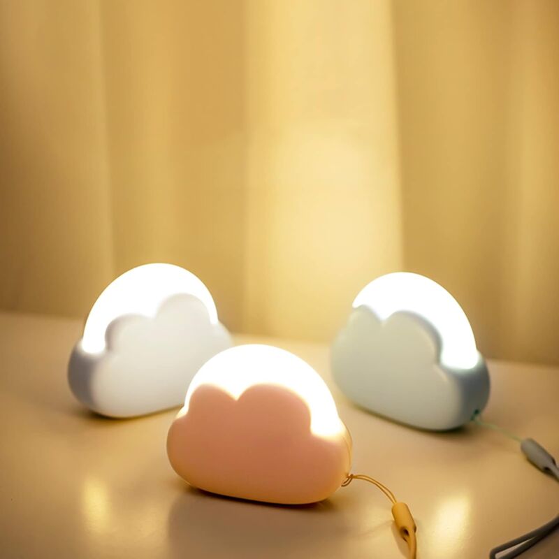 Children'S Night Light Cloud Lamp Maternity Bedside Lamp Rechargeable Baby ROom Newborn Girl Gift - Image 4