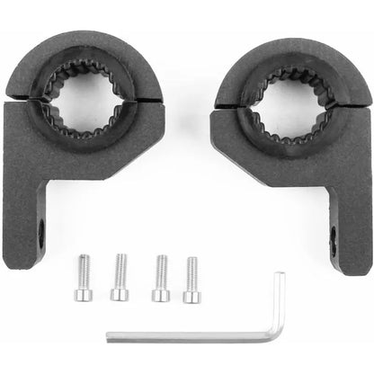 Universal 25Mm-30Mm Work Light Mounting Bracket Fog Light Bull Bar Bumper Mount Holder For Off-ROad Vehicle Car Truck