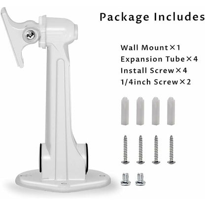 Mini Projector Wall Mount, Load 3Kg Length 16-20Cm Aluminum Material, For Cctv/Camera/Projector/Webcam - 360° ROtation - Image 4