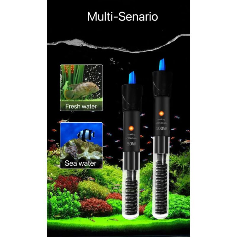 Classic Aquarium Heater For Fish Tank And Turtle 50W (Y1-50W) - Image 4