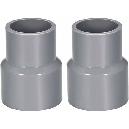0Mm X 32Mm Pvc Pipe Coupling Hub Reducer Dwv Grey 2 pcs - Image 2