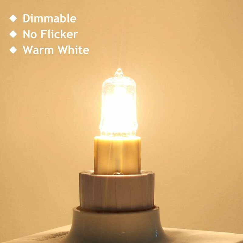 G9 Bulb 42W (44W) Dimmable Warm White 2800K, G9 Halogen Bulbs For Indoor Lighting 230V G9 Capsule Bulbs, Pack Of 10 - Image 4