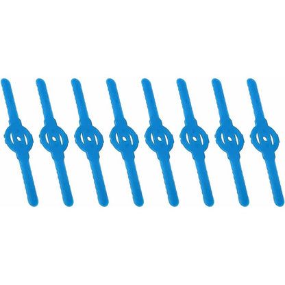 8 pcs Plastic Trimmer Replacement Blades For Grass Trimmer Plastic Lawn Mower Blades, Grass Trimmer Brush Cutter Grass