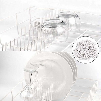 120 Pieces Dishwasher Caps, Inner Diameter 3Mm Pvc Protective Cover, Dish Basket, 325Mm (White) - Image 4