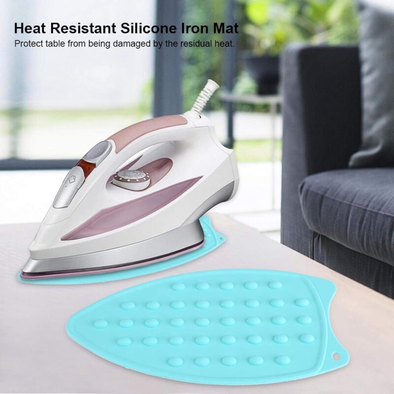 Silicone Iron Rest Pad, Silicone Iron Hot Protective Rest Pad, Heat Resistant Non-Slip Mat For Ironing Heat Resistant - Image 2