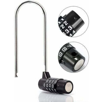 Master Lock Combination Padlock Digital Password Padlock 4 Digit Combination Lock For Gym, School, Work Lockers, - Image 4