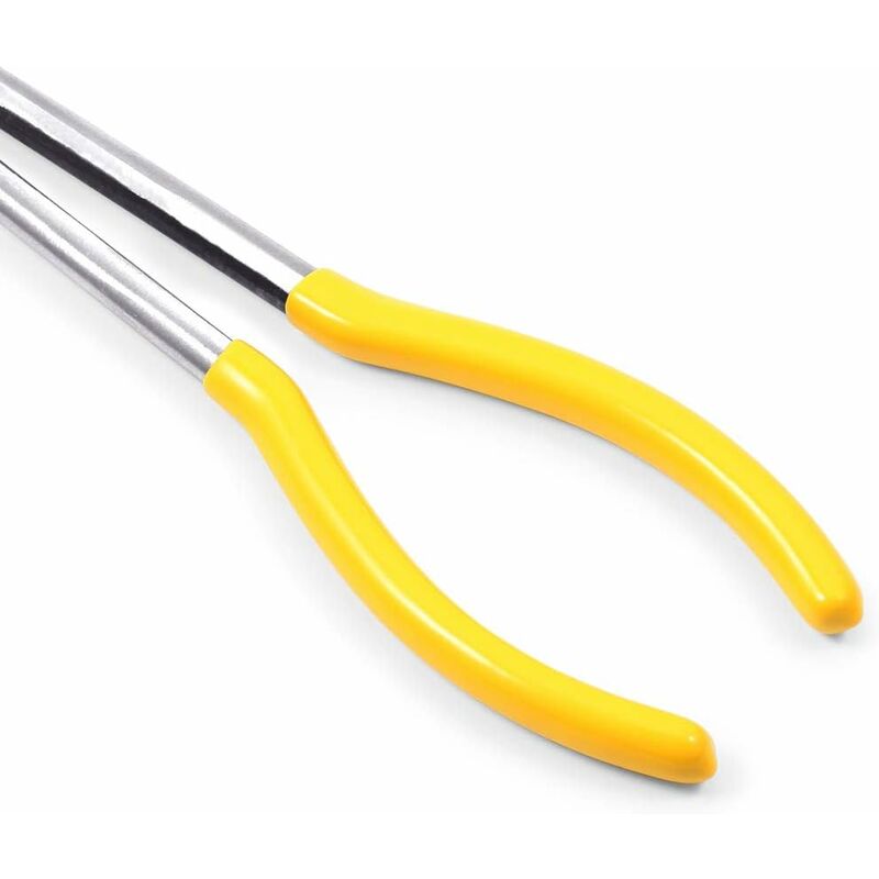 25 Degree Angled Long Nose Pliers - 11" - Long Reach - Jaws - Image 4