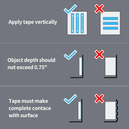 Strong Double Sided Tape (3M), Heavy Duty Double Sided Tape, Traceless, Removable, Reusable, Washable - The Versatile - Image 3