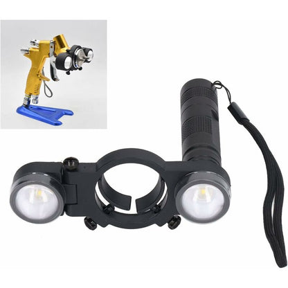 LED Paint Spray Gun Light, Universal LED Paint Spray Gun Light With Adjustable Brightness, For Automotive And Household - Image 4