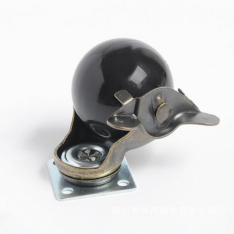 4 pcs Furniture Leg Caster Wheels (1.5Inch (40Mm) - With Brake) - Image 3