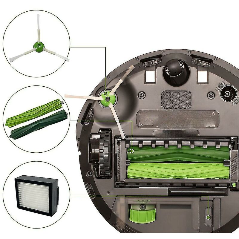 Crea For Irobot ROomba E5 E6 E7 I3+ I4 I6+ I7+ I8 Vacuum Cleaner - Image 3