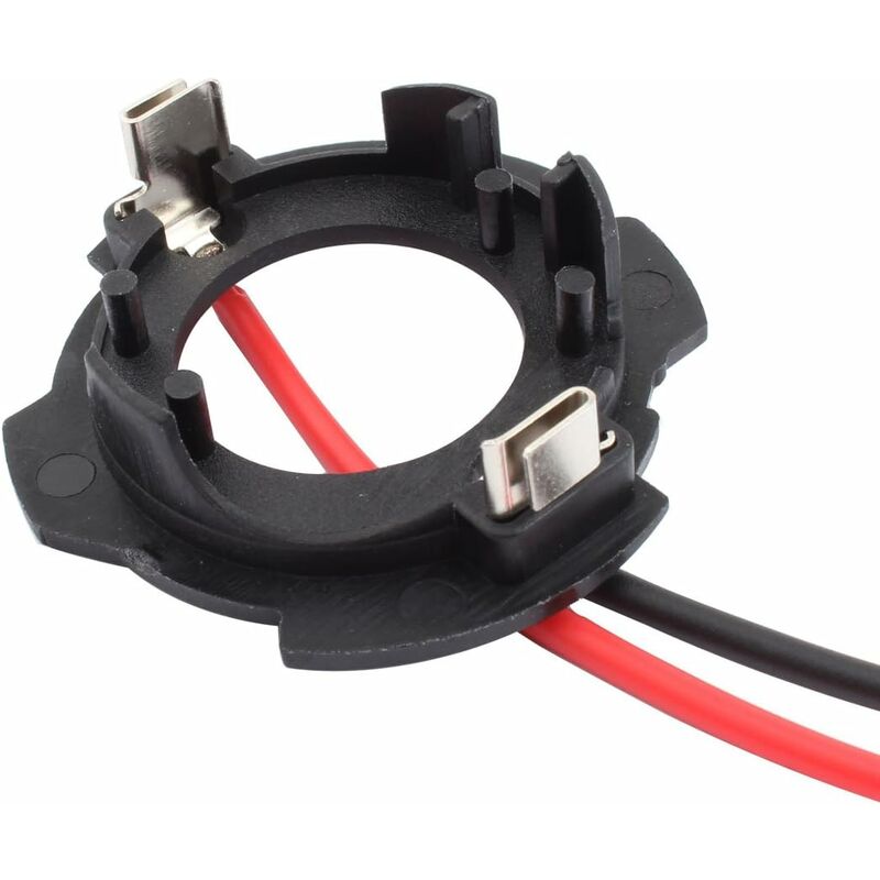 H7 LED Headlight Bulb Adapter Holder Retainers For Golf 5 Mk5 Gti Jetta - Image 2