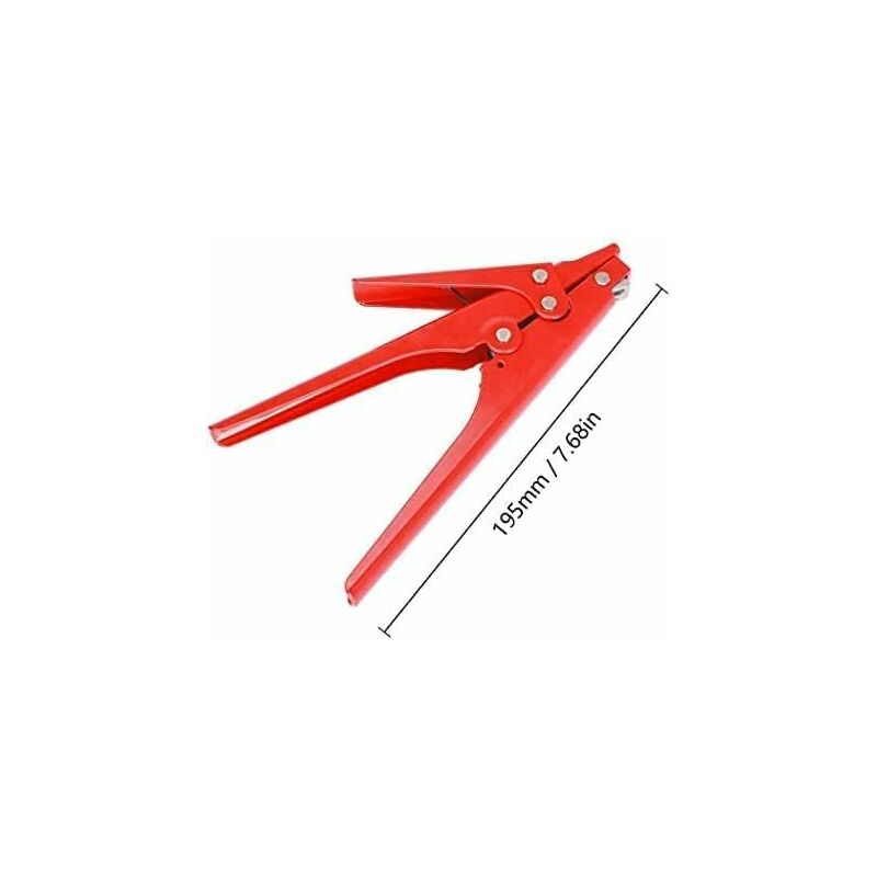 Hs-519 Cable Tie Gun, Cable Tie Tool, Portable Wire Pliers Quick Bundling Hand Tool For 2.4-9.0Mm² Nylon Cable Ties - Image 4
