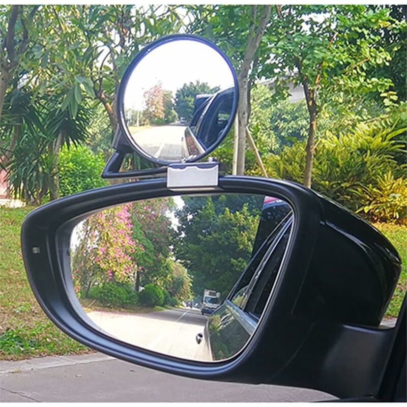 Car Blind Spot Mirrors, Universal Adjustable Auxiliary Mirror, Wide Angle Blind Spot Mirror, Observation Mirror, For - Image 4