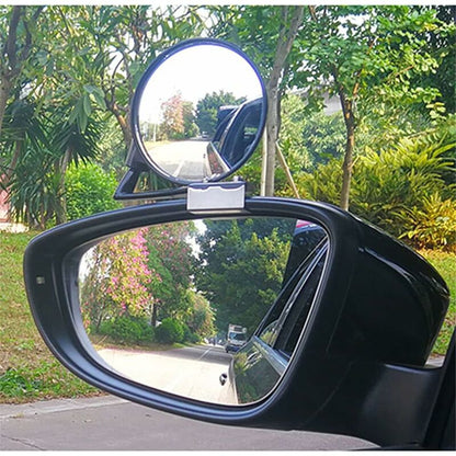Car Blind Spot Mirrors, Universal Adjustable Auxiliary Mirror, Wide Angle Blind Spot Mirror, Observation Mirror, For - Image 4