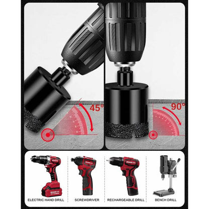 25Mm Brazed Core Diamond Hole Saw Drill Bit Hollow Hole Cutter For Glass Porcelain Tile Marble Ceramic Granite - Image 3