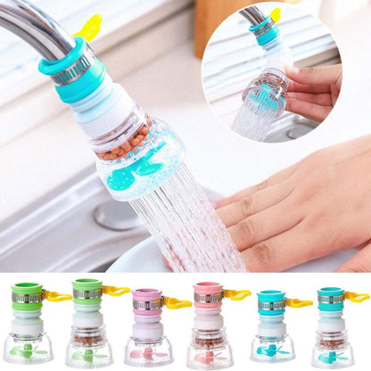 Universal Splash Filter Faucet, Universal Home Kitchen Faucet Water Purifier Faucet Filter Anti-Splash For Kitchen - Image 2