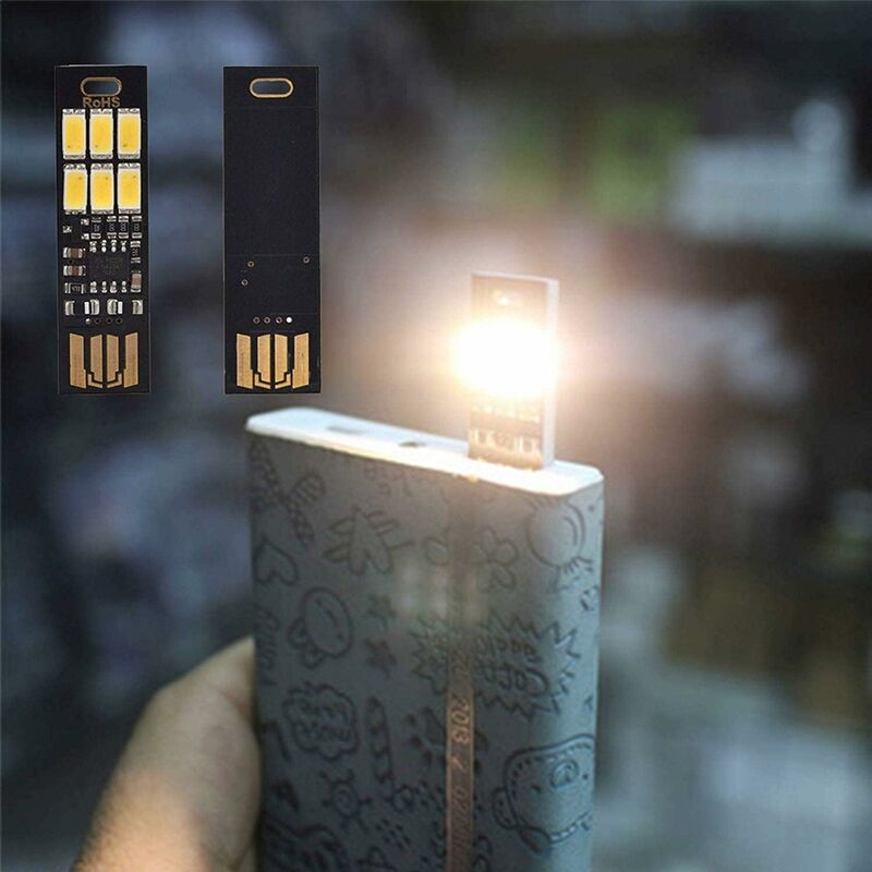 Global 5 Usb LED Lights For Laptop Keyboards, Super Bright With 6 LEDs And One Key Dimmer To Adjust The Light, Hang On - Image 3
