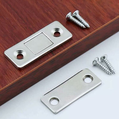 4/8 Pack Adhesive Magnetic Cabinet Door Catches Stainless Steel Kitchen Magnetic Catch For Cupboard Magnetic Closure - Image 4