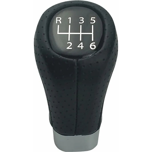 6 Speed Gear Shift Knob Leather Fits For Bmw E34 E36 E38 E39 E46 E53 E60 E61 E63
