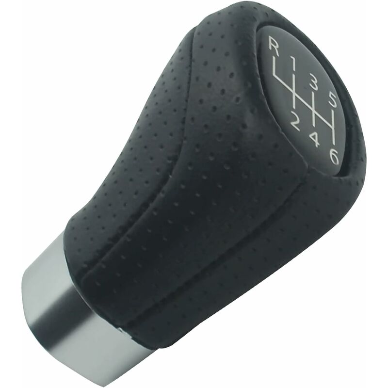 6 Speed Gear Shift Knob Leather Fits For Bmw E34 E36 E38 E39 E46 E53 E60 E61 E63 - Image 3