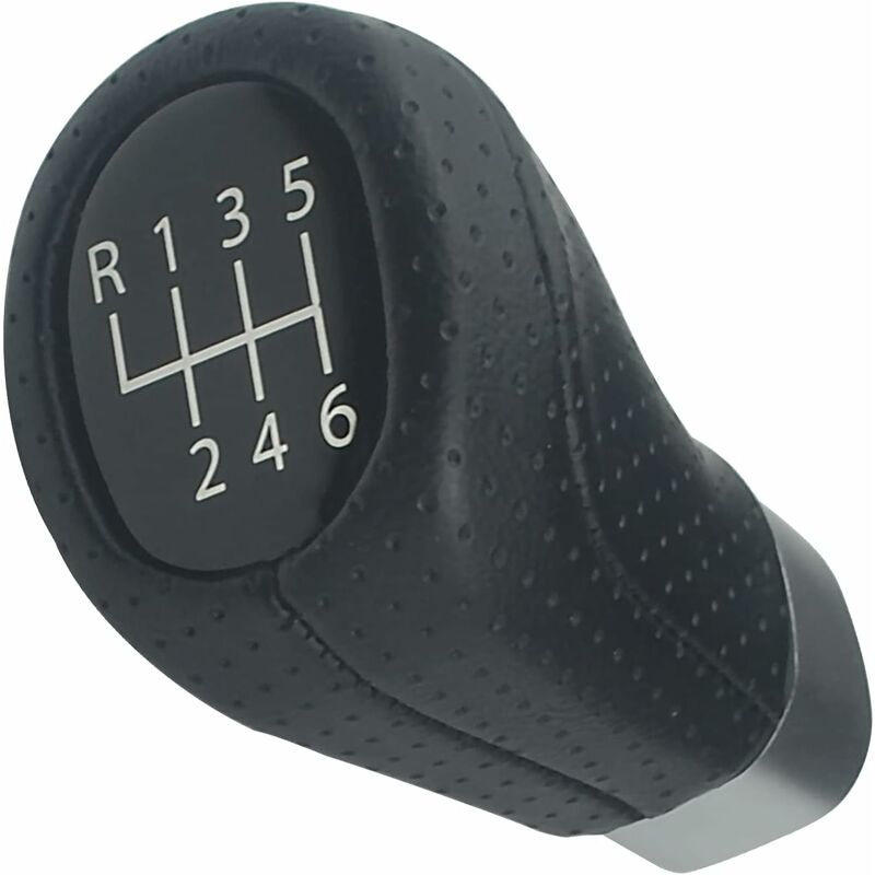 6 Speed Gear Shift Knob Leather Fits For Bmw E34 E36 E38 E39 E46 E53 E60 E61 E63 - Image 4