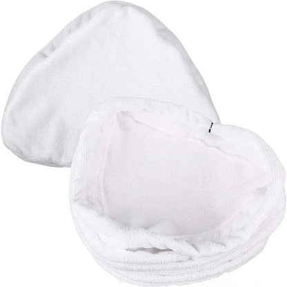 4 pcs Steam Mop Replacement Cloths, Microfiber Cloth Pads, Triangular Microfiber Floor Cloths, Suitable For Steam Mops, - Image 3