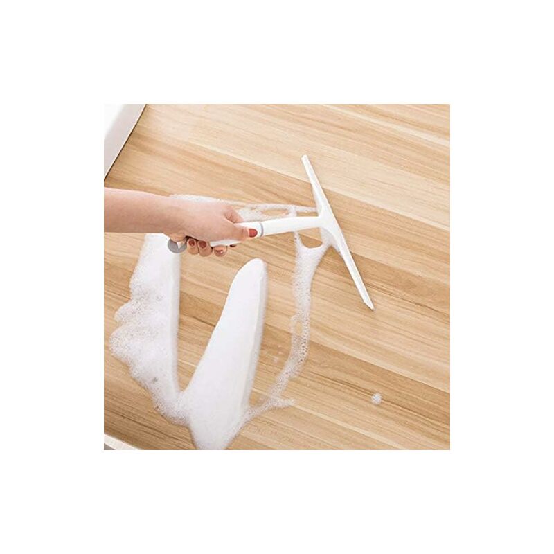 Shower Squeegee Glass Squeegee, Glass And Tile Squeegee For Window Or Shower - With Heavy Duty Blade - Image 4