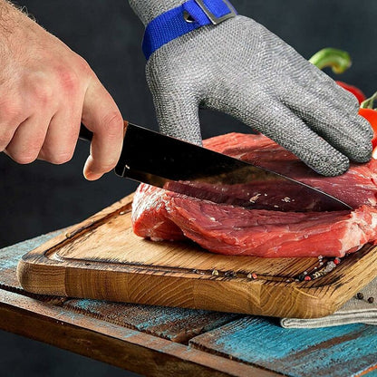 Cut Resistant Glove Iso-F Cut Resistant Gloves Stainless Steel Glove For Kitchen Butcher Outdoor Work - Image 2
