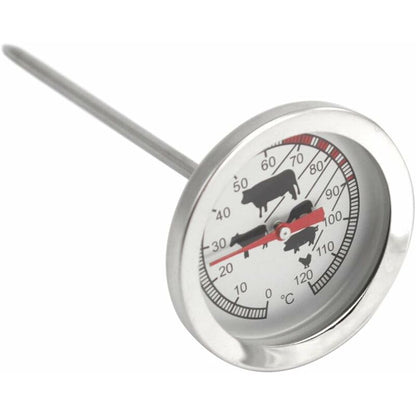 Stainless Steel ROasting Thermometer - Analog Meat Thermometer Up To 120°C - Bbq Thermometer - Meat Needle - Image 2