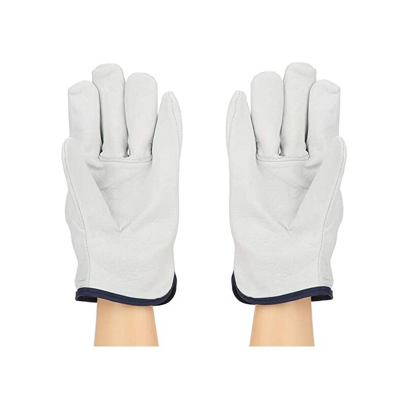 Work Gloves Hand Protection Fire Resistant Welding Glove Super Soft Grain Sheepskin Glove Protective Glove For Tig - Image 3