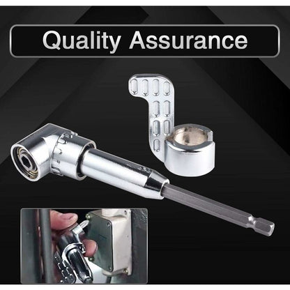 105 Degree Right Angle Drill Bit Extension Socket For Narrow Corner With Strong Magnet, Hex Head Screwdriver - Image 4