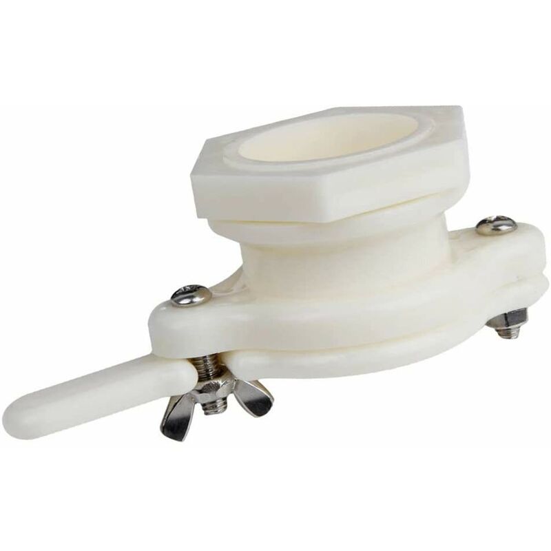 pcs Honey Gate Valve Abs Plastic 2.36″ Extractor Tap Honey Extractor Equipment Honey Tap For Beekeeper (White Honey - Image 3