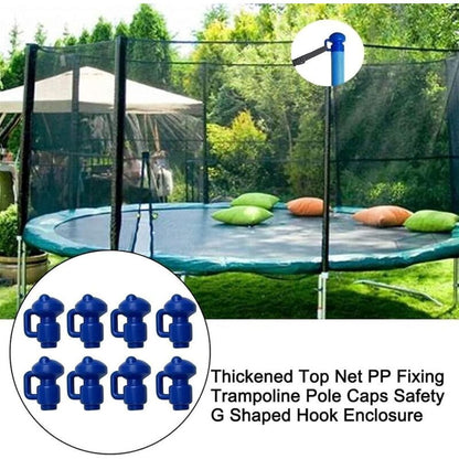 Trampoline Enclosure Diameter Parts, Trampoline Safety Net Brackets, Trampoline Accessories, Fits 2.5-2.8Cm Diameter - Image 3