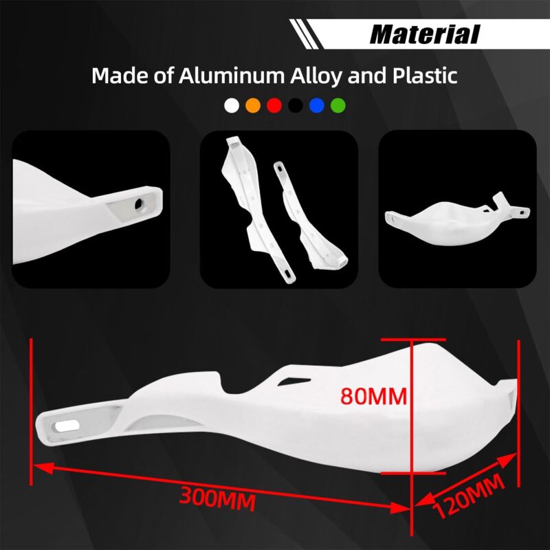 Motorcycle Hand Guard,22Mm To 28Mm Motorcycle Handlebar Hand Guard For Sur ROn Atv Pit Bike Off-ROad Motocross Enduro - Image 2