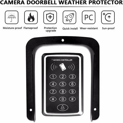 Waterproof Metal Cover For Video Camera, Doorbell, Door Lock, Access Door Knob, Protects Device From Sun And Raindrops, - Image 4