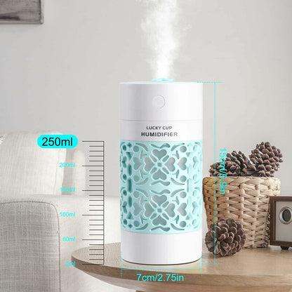 Baby Air Humidifier, 250Ml Mini Air Humidifier, Quiet Humidifier, Waterless Auto Shut-Off Function, Suitable For - Image 2