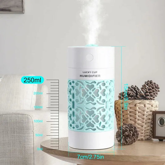 Baby Air Humidifier, 250Ml Mini Air Humidifier, Quiet Humidifier, Waterless Auto Shut-Off Function, Suitable For - Image 2
