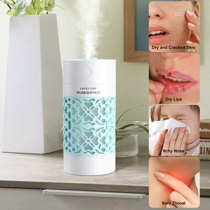 Baby Air Humidifier, 250Ml Mini Air Humidifier, Quiet Humidifier, Waterless Auto Shut-Off Function, Suitable For - Image 3