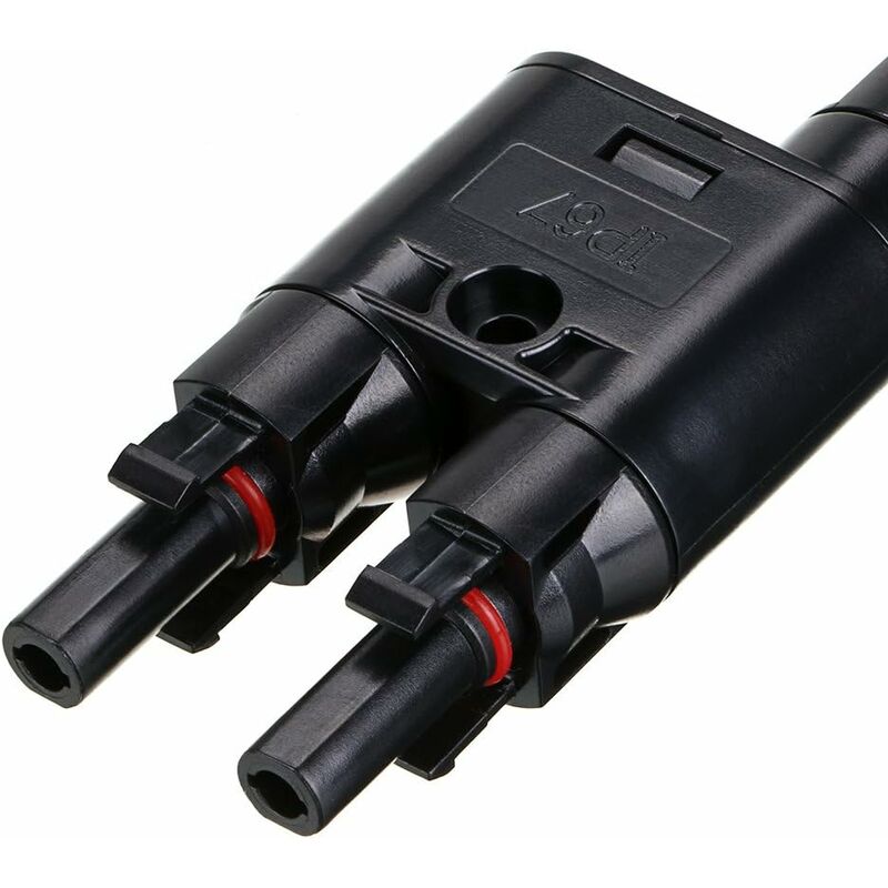 H- 1X Pair Of Solar Panel Connector (1 To 2 Branches), Mc4 Durable And Saving For Family - Image 2