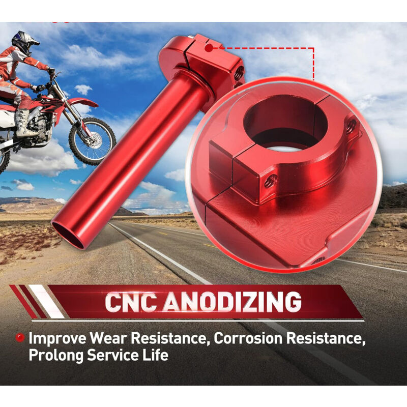 7/8" 22Mm Twist Throttle Grip With Handlebar Clamp Replacement For 50Cc 70Cc 90Cc 110Cc 125Cc Sport Motocross Dirt Pit - Image 4