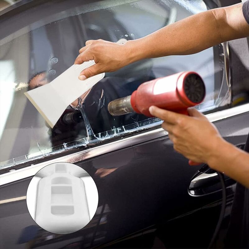 Multi-Purpose Silicone Window Squeegee, Car Window Film Wrapping Tools, For Car Window Film Installation, Front And - Image 3