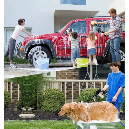 With 8 Watering Modes Garden Foam Sprayer Garden Hose Nozzle Soap Dispenser Gun For Car Washing, Plant Watering And Pet - Image 3